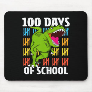 100 Tage Schule 100. Tag Lehrerin Jungen Kinder es Mousepad