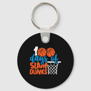 100 Tage Schule 100 Tage Slam Dunks Ba Schlüsselanhänger
