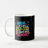 100 Tage Schule 67 Kaffeetasse (Links)