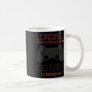 100 Tage Schule abgeschlossen Gamer-Videospiele Ju Kaffeetasse
