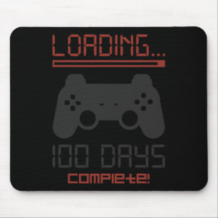 100 Tage Schule abgeschlossen Gamer-Videospiele Ju Mousepad
