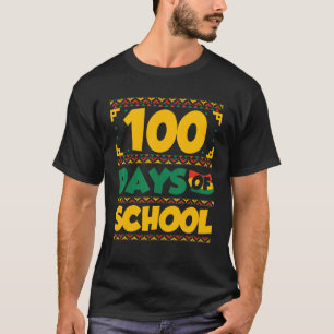 100 Tage Schule Black History Thema Frauen unterri T-Shirt