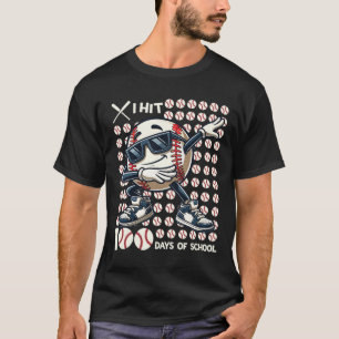100 Tage Schule Bysebyll Byt 100. Tag der Schule T-Shirt