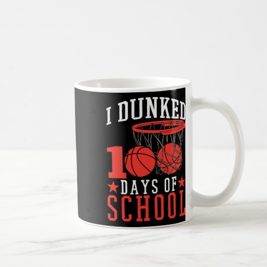 100 Tage Schule Bysketbyll Kinder Kaffeetasse (Rechts)