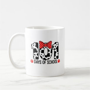 100 Tage Schule Dalmatiner-Hund-Junge Kind 100. Ta Kaffeetasse