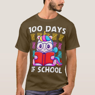 100 Tage Schule Einhorn - 100. Schultag T T-Shirt