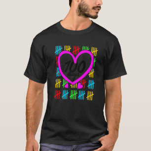 100 Tage Schule Einhorn Lehrer Erzieher Schule T-Shirt