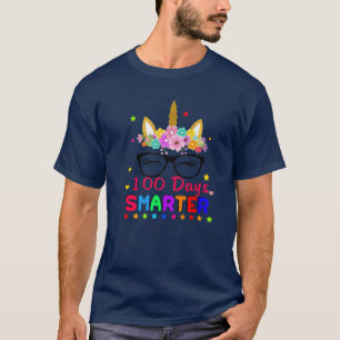 100 Tage Schule Einhorn Mädchen Kostüme Geschenke T-Shirt