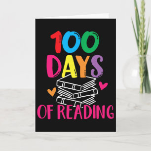 100 Tage Schule Englisch lesen Lehrer Bücher S Karte