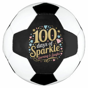 100 Tage Schule Funkeln Lernen und Lachen Fußball