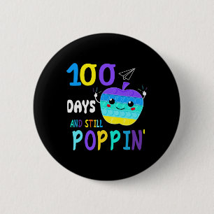 100 Tage Schule für Fidget Popit Liebhaber Boys Gi Button
