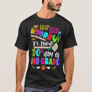 100 Tage Schule Für Kinder Jungen Lehrer der 2. Kl T-Shirt