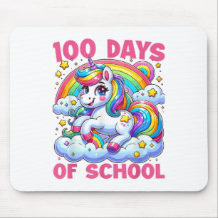 100 Tage Schule für Kinder Lehrer 100. Mousepad