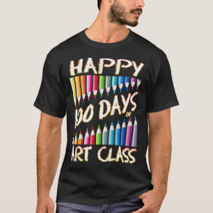 100 Tage Schule für Lehrer & Künstler T-Shirt