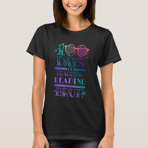 100 Tage Schule Grundschulschüler Lehrer 100t T-Shirt