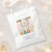 100 Tage Schule Hundert Tage 100. Groovy Geschenktütchen (Ausgeschnitten)