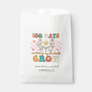 100 Tage Schule Hundert Tage 100. Groovy Geschenktütchen