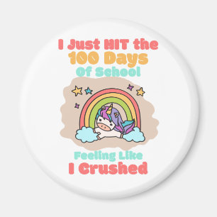 100-Tage-Schule, ich habe nur geschlagen und zerdr Magnet