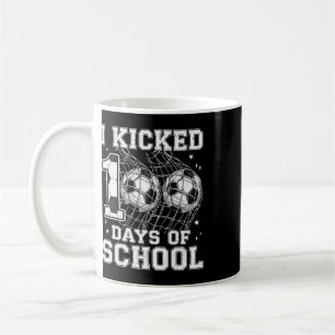 100 Tage Schule Ich kickte Fußball 100. Tag der Sc Kaffeetasse