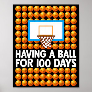 100 Tage Schule Jungen Kinder 100. Tag der Schule Poster