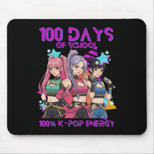 100 Tage Schule K Pop 100 Tage Stärker Kids K- Mousepad