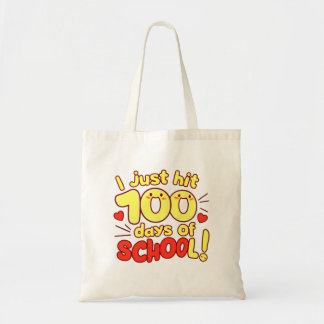 100 Tage Schule Kawaii Style Design Tragetasche