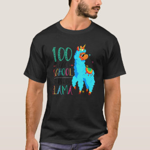 100 Tage Schule Kein Prob Llama Llama Lehrer Und T-Shirt