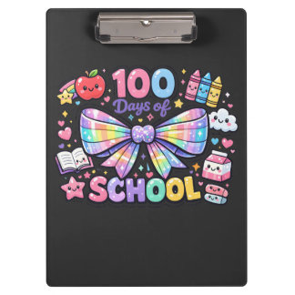 100 Tage Schule  Klemmbrett