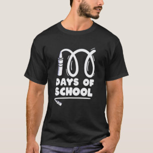 100 Tage Schule Lehrer 100 Tage schlauer T-Shirt