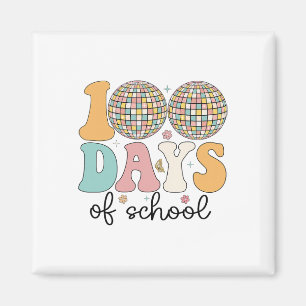 100 Tage Schule Lehrer Kinder 100 Tage Schlauer 1 Magnet