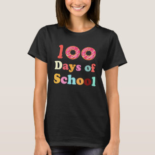 100 Tage Schule Lehrer Kinder Groovy 100. Tag T-Shirt