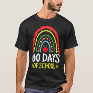 100 Tage Schule Lehrer Schüler Kinder 100. Tag T-Shirt