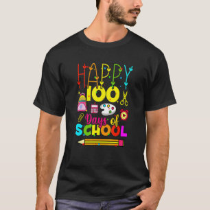 100 Tage Schule & Lehrerleben macht Spaß Kinder T-Shirt
