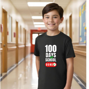 100 Tage Schule: Level 100 freigeschaltet T-Shirt