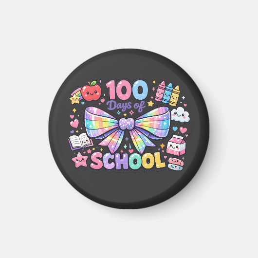 100 Tage Schule Magnet (Vorne)