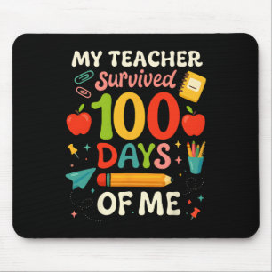 100 Tage Schule Mein Lehrer überlebte 100 Tage lan Mousepad