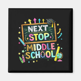 100 Tage Schule nächster Halt Mittelschule Jungen Magnet