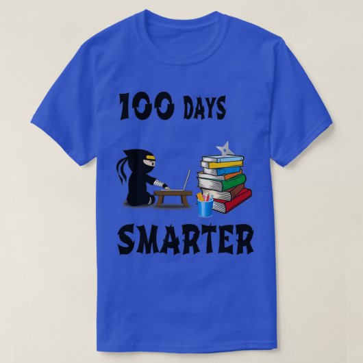100 Tage Schule Ninja2 T-Shirt (Design vorne)