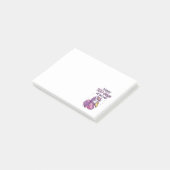 100 Tage Schule Post-it Klebezettel (angewinkelt)