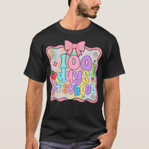 100 Tage Schule Preppy 100. Tag Kinder Lehrer T-Shirt