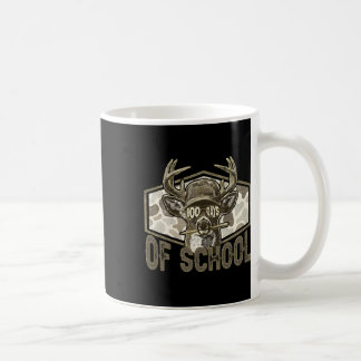 100 Tage Schule Rehjagd Camo Jäger Lehrer Kaffeetasse