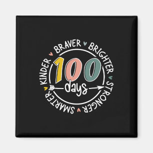 100 Tage Schule schlauer Kinder stärker Brighte Magnet