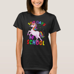 100 Tage Schule Süßes Einhorn für stolze Mädchen a T-Shirt