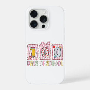 100 Tage Schule Süßes Farbige 100. Tag iPhone 15 Pro Hülle