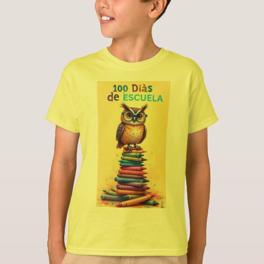 100 Tage Schule T-Shirt (Vorderseite)