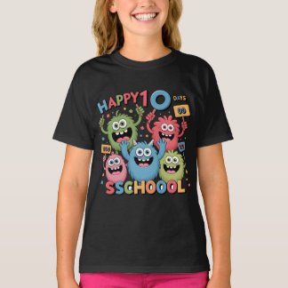 100 Tage Schule T-Shirt feiern