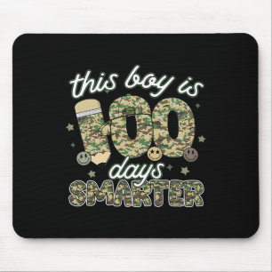 100 Tage Schule Tarnkappe Junge Schule 100 Tage Sm Mousepad