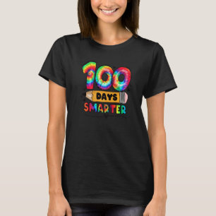 100 Tage Schule Tie Dye Lehrer Kinder 100 Tage T-Shirt