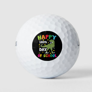 100 Tage Schule Trex 100. Tag der Schule Golfball