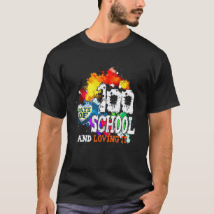 100 Tage Schule Und Es Lieben 100. Tag Mädchen Bo T-Shirt